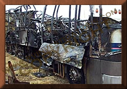 motorhome fire