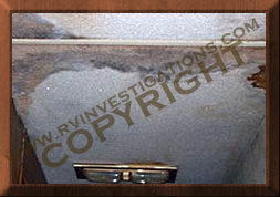 rv ceiling water intrusion