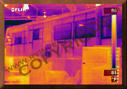 Motorhome/RV Infrared Thermography Water Intrusion Analysis